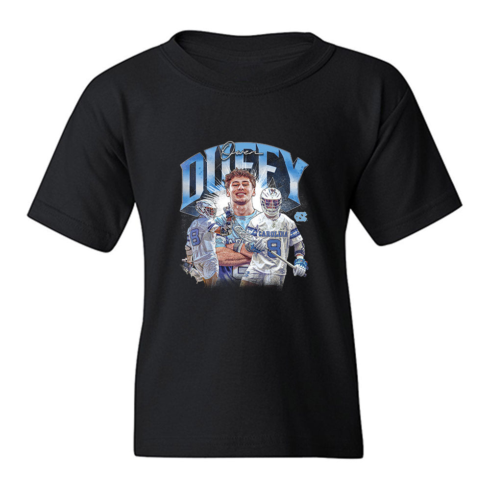 UNC - NCAA Men's Lacrosse : Owen Duffy - Collage Youth T-Shirt-0