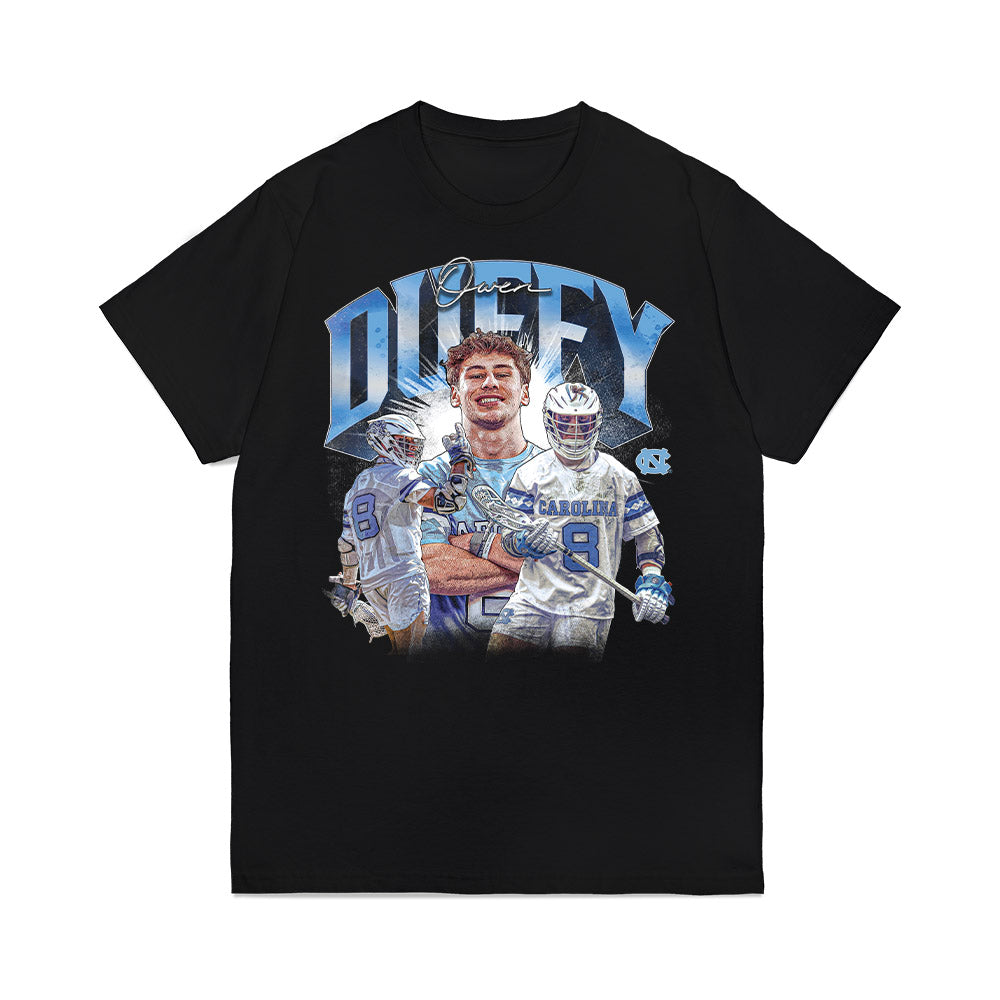 UNC - NCAA Men's Lacrosse : Owen Duffy - Collage Premium T-Shirt-0