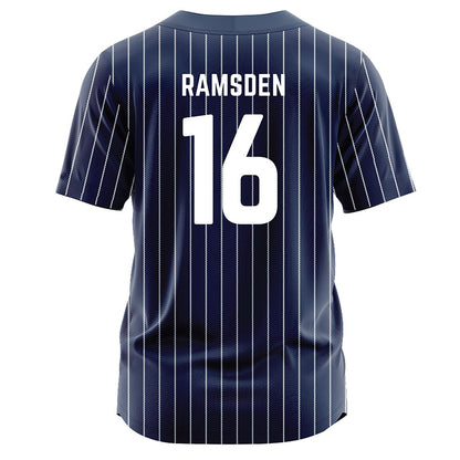 Georgia Southern - NCAA Softball : Carley Ramsden - Navy Jersey-1