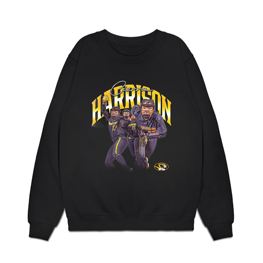 Missouri - NCAA Softball : Cierra Harrison - Collage Premium Crewneck Sweatshirt-0