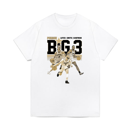 Purdue - NCAA Men's Basketball : - Collage Premium T-Shirt-0