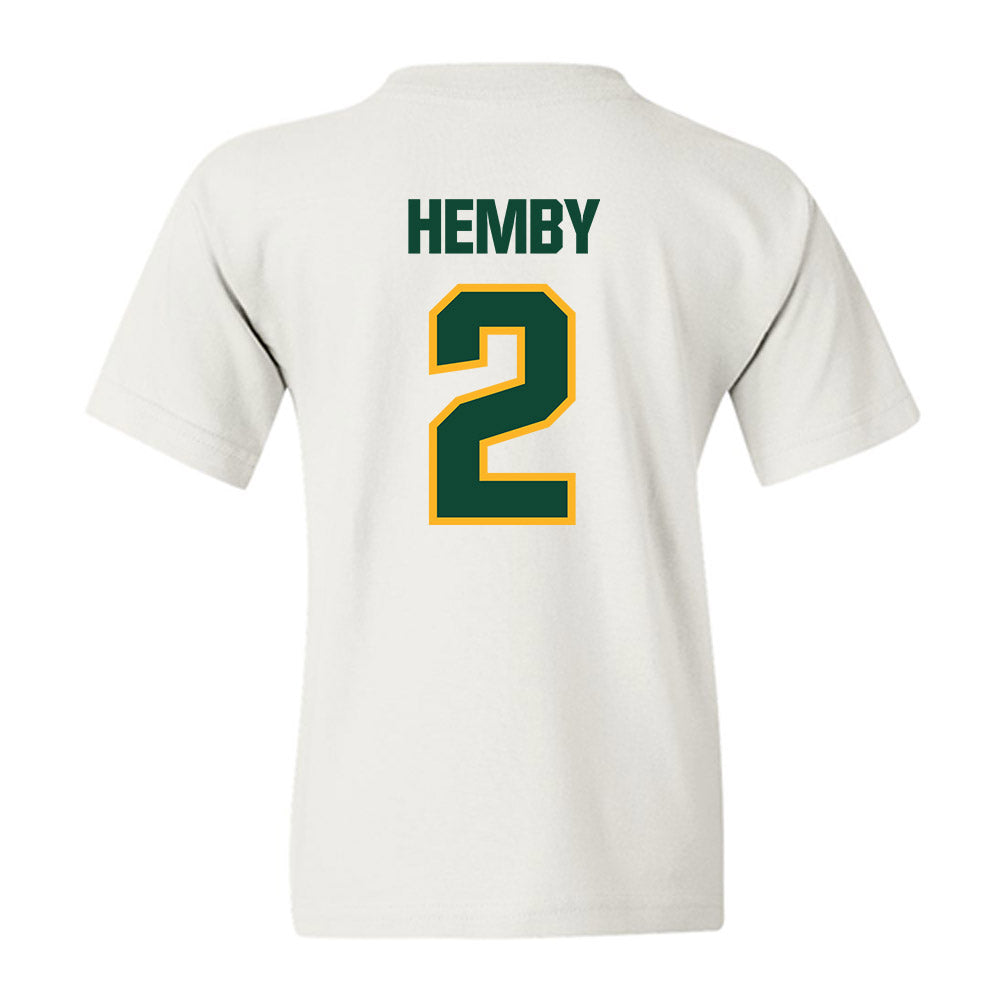 Baylor - NCAA Acrobatics & Tumbling : Charlyze Hemby - Youth T-Shirt-1
