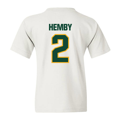 Baylor - NCAA Acrobatics & Tumbling : Charlyze Hemby - Youth T-Shirt-1