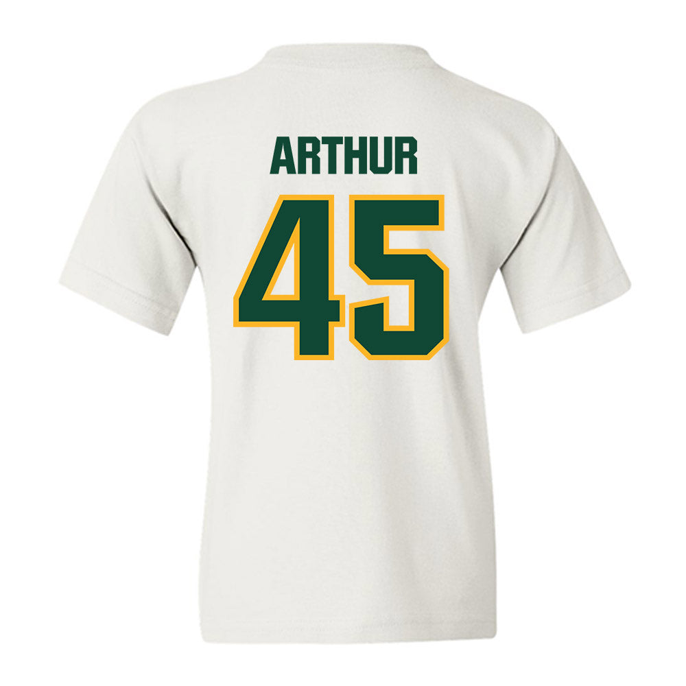 Baylor - NCAA Acrobatics & Tumbling : Mo Arthur - Youth T-Shirt-1
