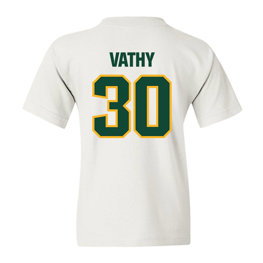 Baylor - NCAA Acrobatics & Tumbling : Gabriella Vathy - Youth T-Shirt-1