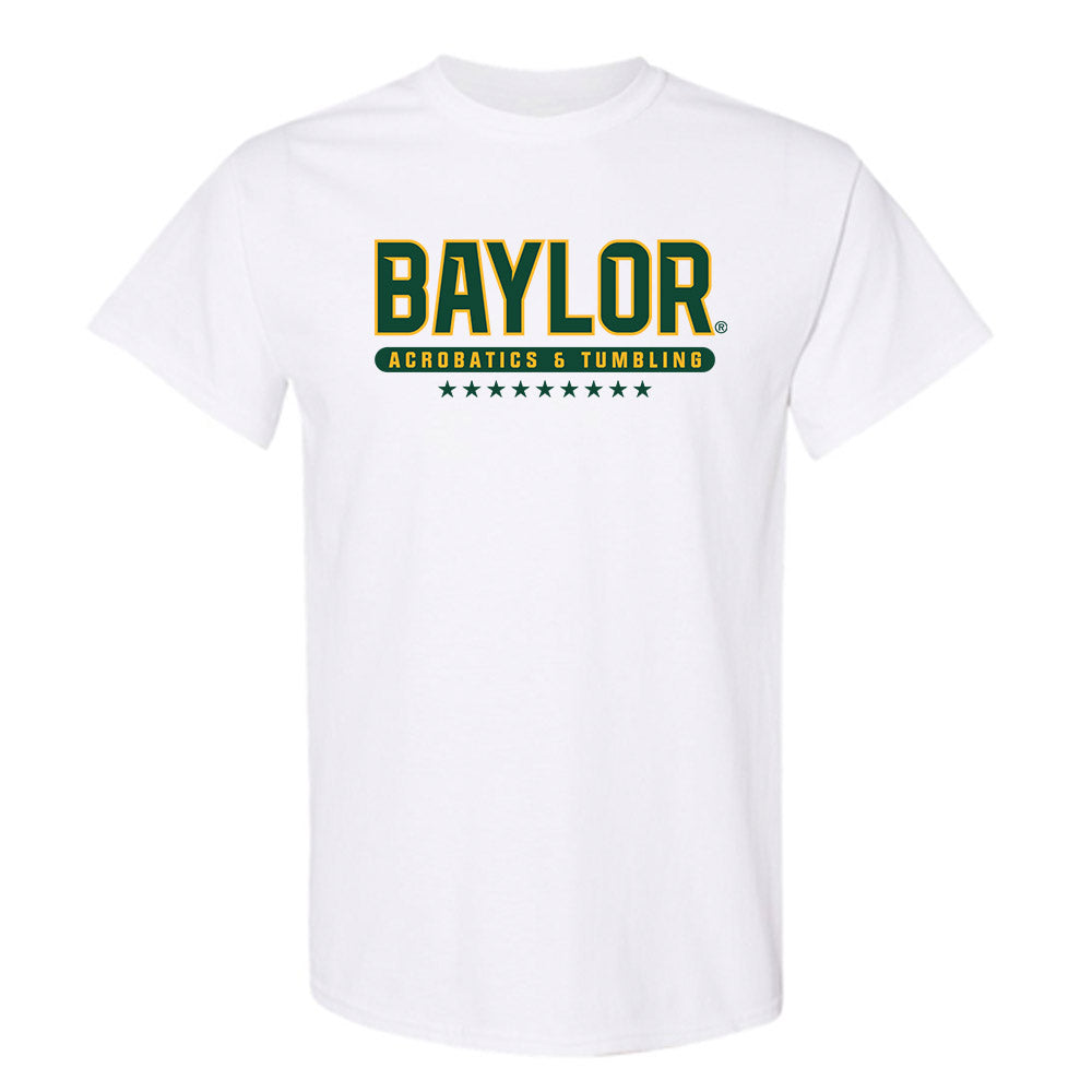 Baylor - NCAA Acrobatics & Tumbling : Olivia Pesqueira - T-Shirt-0