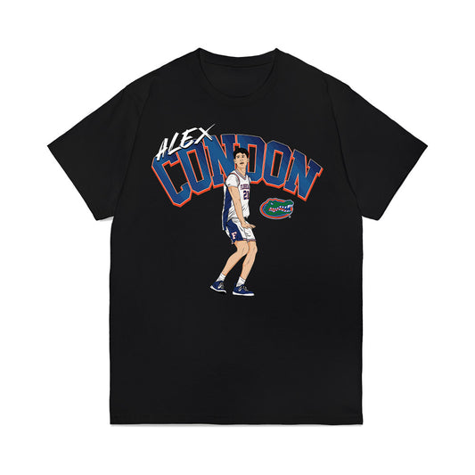 Florida - NCAA Men's Basketball : Alex Condon - Graphic Tee Premium T-Shirt-0
