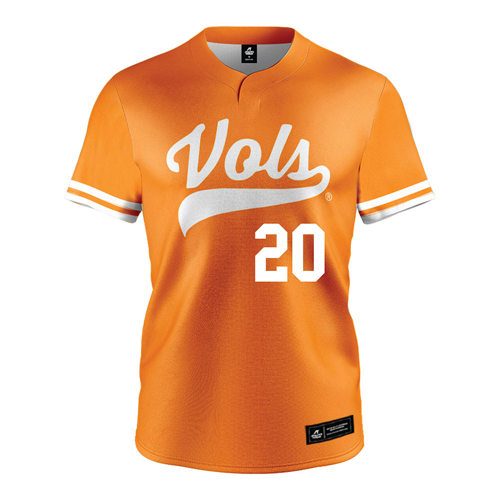 Tennessee - NCAA Baseball : Tyler Myatt - Gold Jersey-0