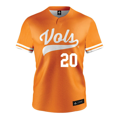 Tennessee - NCAA Baseball : Tyler Myatt - Gold Jersey-0