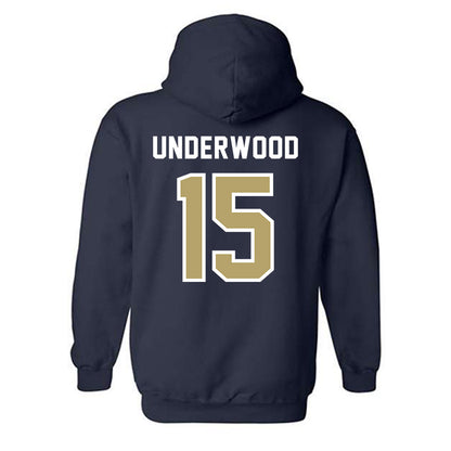 Georgia Tech - NCAA Baseball : Cooper Underwood - Hooded Sweatshirt-1