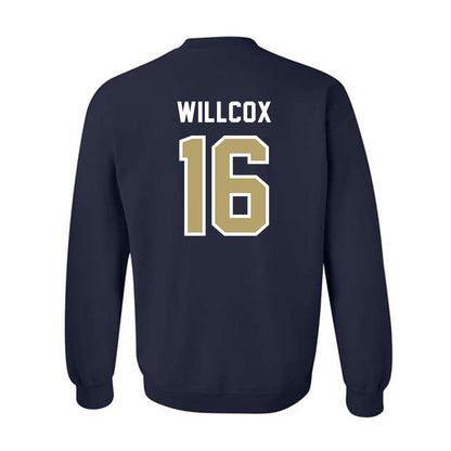 Georgia Tech - NCAA Baseball : Charlie Willcox - Crewneck Sweatshirt-1
