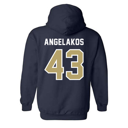 Georgia Tech - NCAA Baseball : Dimitri Angelakos - Hooded Sweatshirt-1