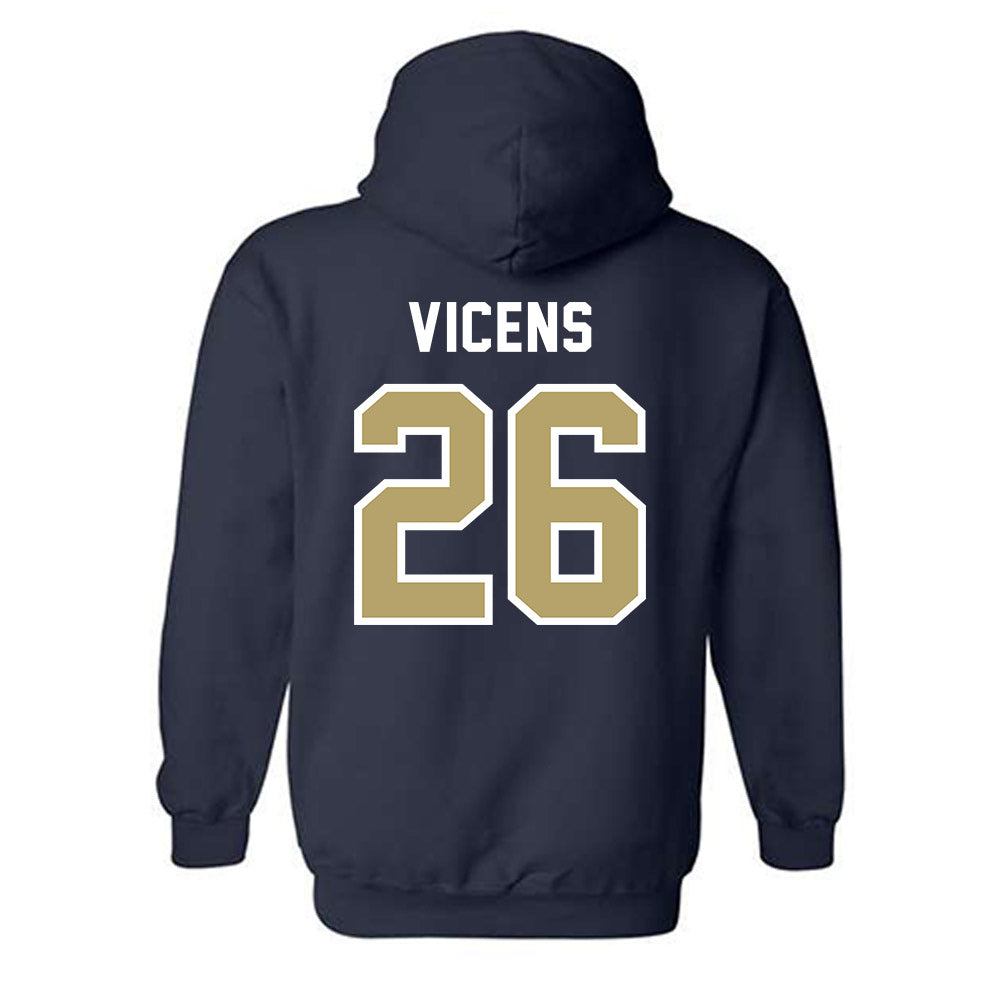 Georgia Tech - NCAA Baseball : Jamie Vicens - Hooded Sweatshirt-1