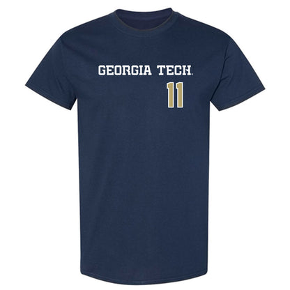 Georgia Tech - NCAA Baseball : Ryan Zuckerman - T-Shirt-0