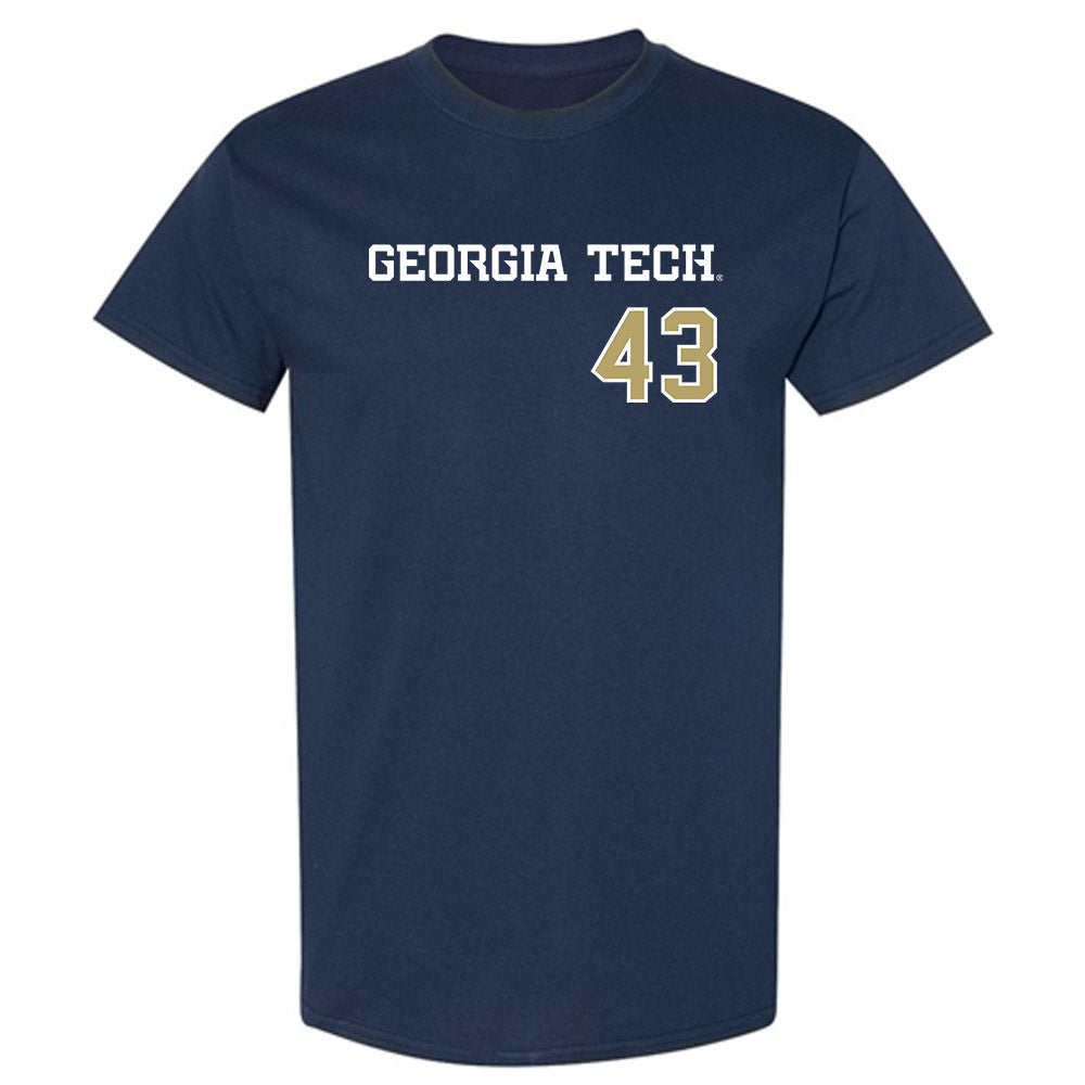 Georgia Tech - NCAA Baseball : Dimitri Angelakos - T-Shirt-0