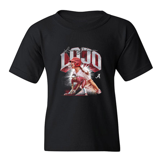 Alabama - NCAA Softball : Lauren Johnson - Collage Youth T-Shirt-0