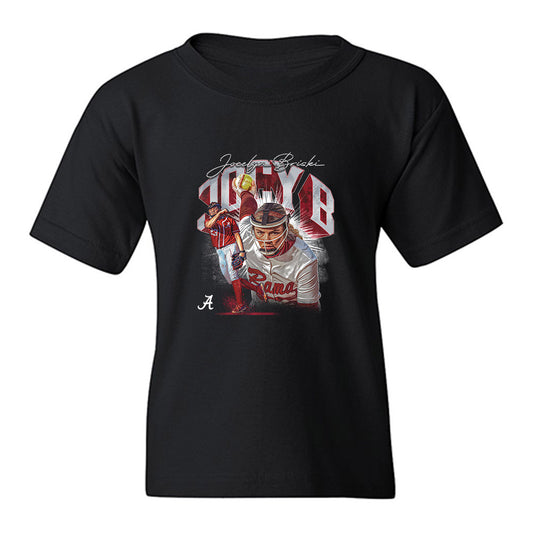 Alabama - NCAA Softball : Jocelyn Briski - Collage Youth T-Shirt-0