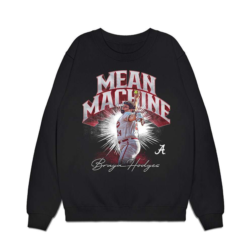 Alabama - NCAA Softball : Braya Hodges - Collage Premium Crewneck Sweatshirt-0