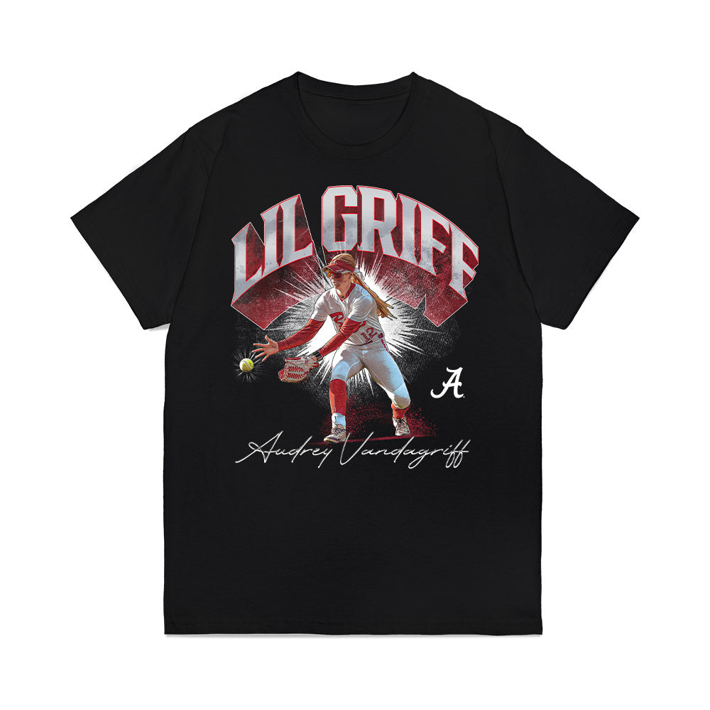 Alabama - NCAA Softball : Audrey Vandagriff - Collage Premium T-Shirt-0