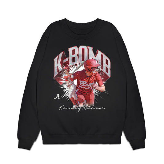 Alabama - NCAA Softball : Kennedy Marceaux - Collage Premium Crewneck Sweatshirt-0