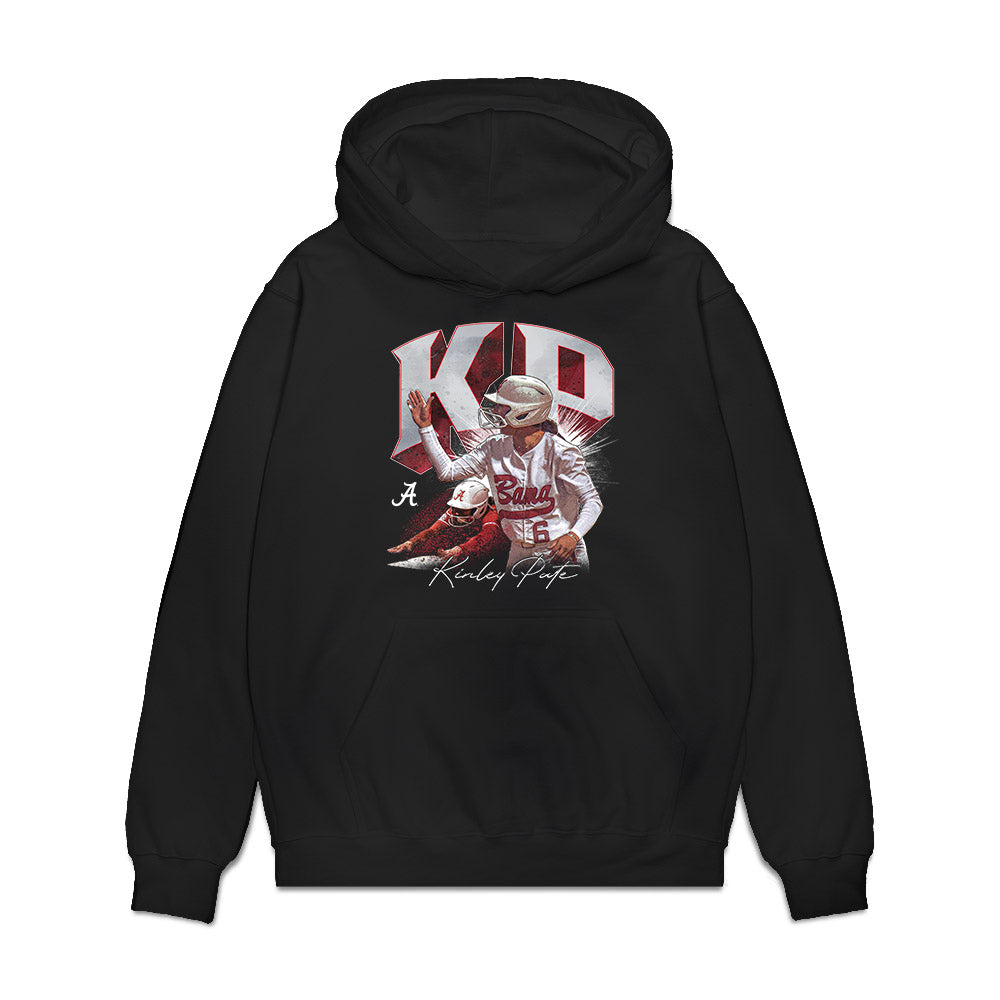 Alabama - NCAA Softball : Kinley Pate - Collage Premium Hooded Sweatshirt-0
