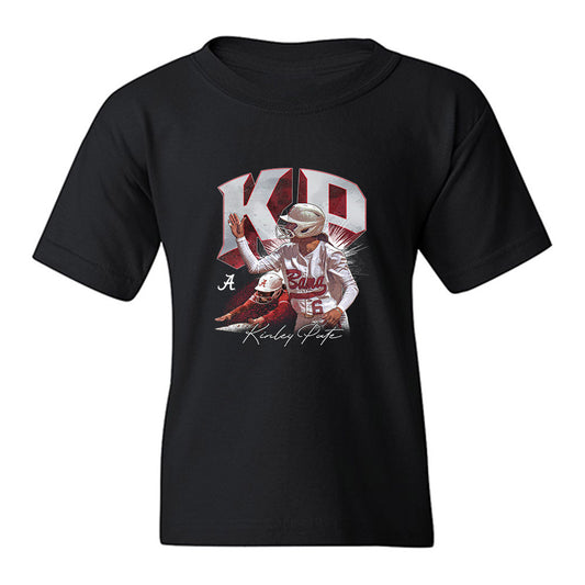 Alabama - NCAA Softball : Kinley Pate - Collage Youth T-Shirt-0