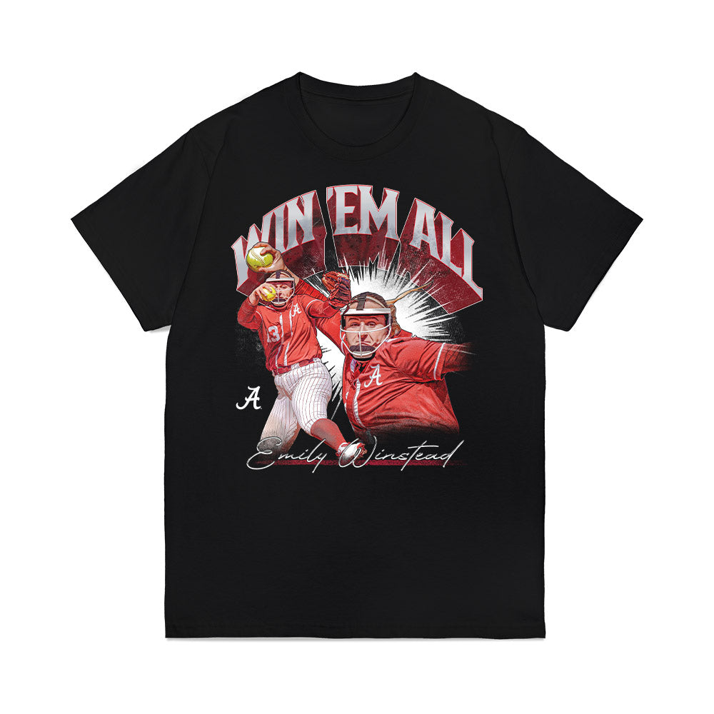 Alabama - NCAA Softball : Emily Winstead - Collage Premium T-Shirt-0
