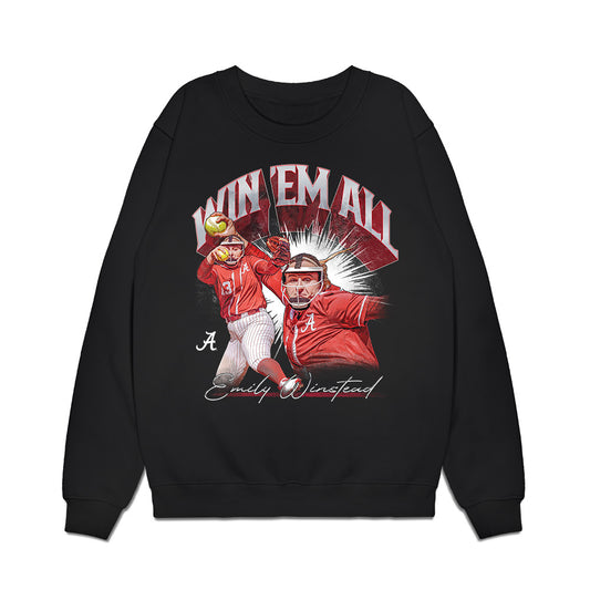 Alabama - NCAA Softball : Emily Winstead - Collage Premium Crewneck Sweatshirt-0