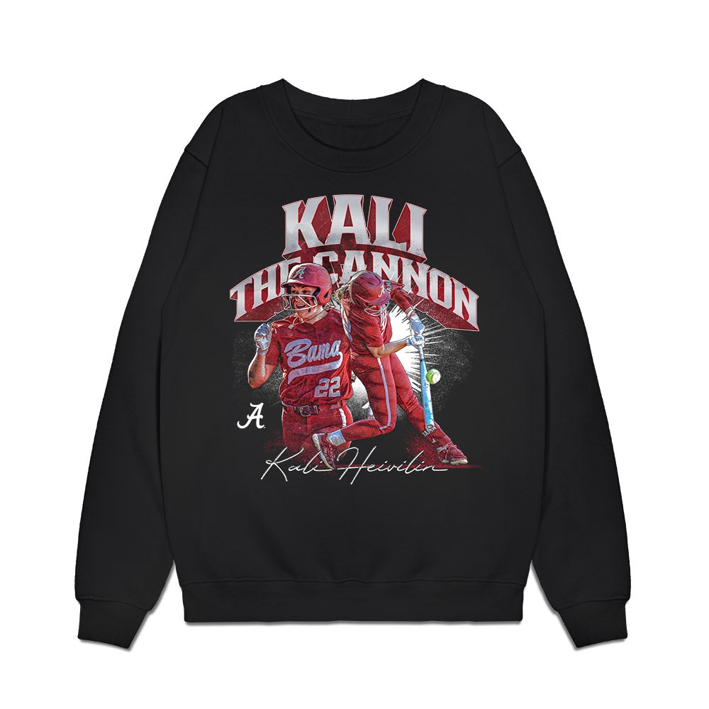 Alabama - NCAA Softball : Kali Heivilin - Collage Premium Crewneck Sweatshirt-0