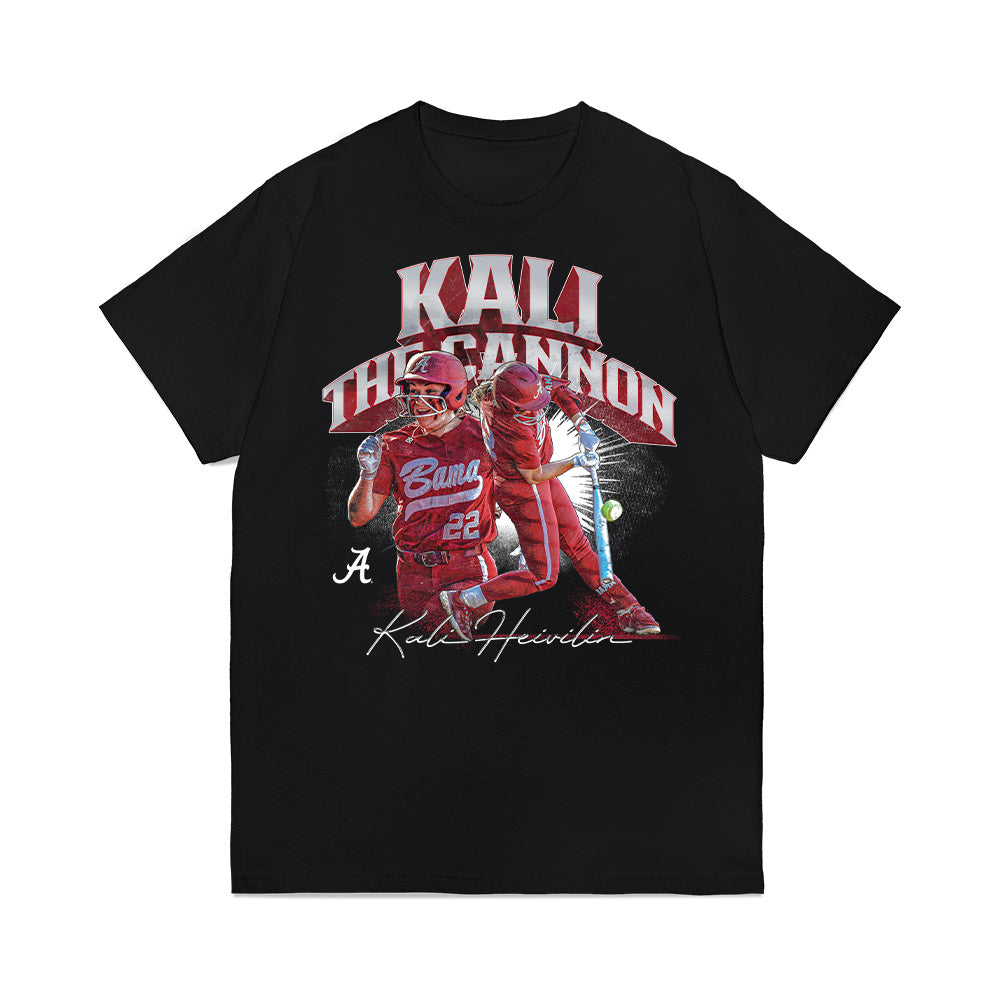 Alabama - NCAA Softball : Kali Heivilin - Collage Premium T-Shirt-0