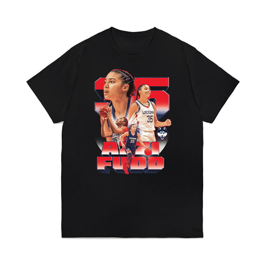 UConn - NCAA Women's Basketball : Azzi Fudd - Collage Premium T-Shirt-0