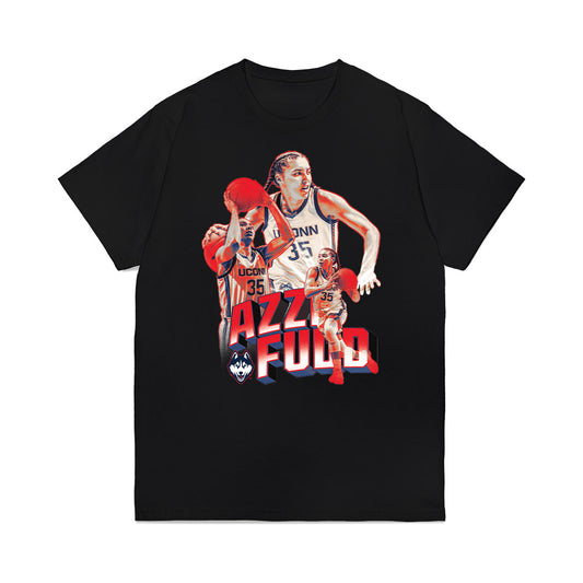 UConn - NCAA Women's Basketball : Azzi Fudd - Graphic Tee Premium T-Shirt-0