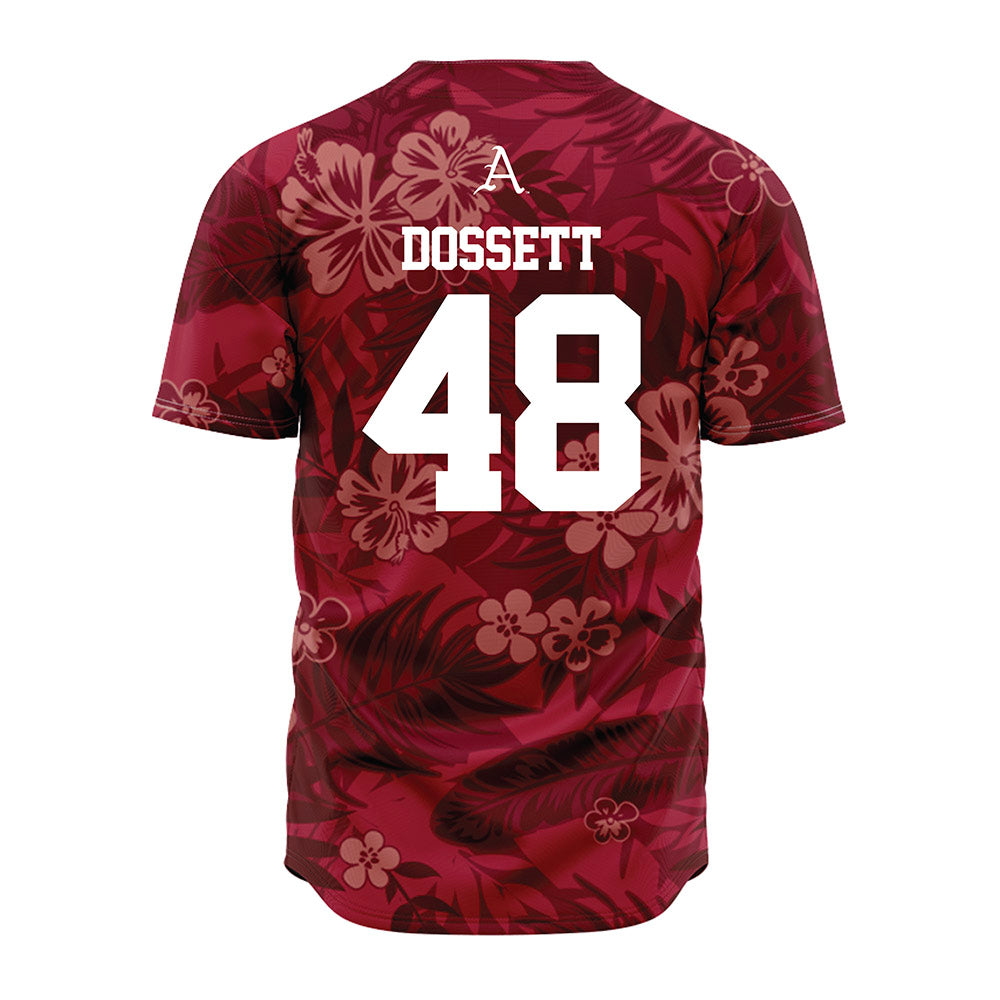 Arkansas - NCAA Baseball : Cooper Dossett - Red Jersey-1