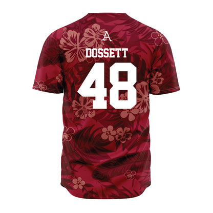 Arkansas - NCAA Baseball : Cooper Dossett - Red Jersey-1