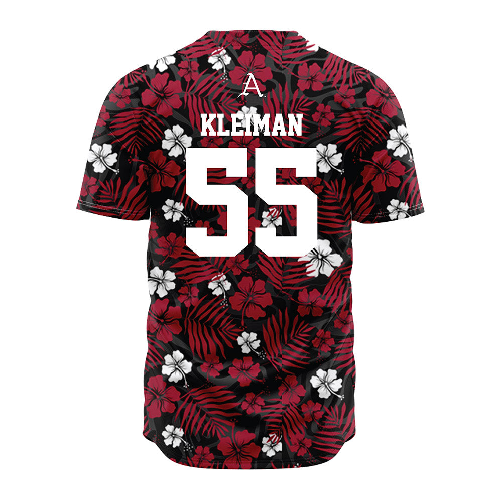 Arkansas - NCAA Baseball : Brendan Kleiman - Red Jersey-1