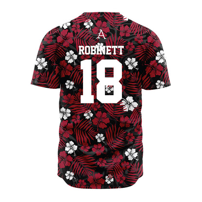 Arkansas - NCAA Baseball : Reese Robinett - Red Jersey-1