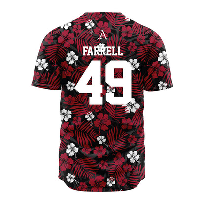 Arkansas - NCAA Baseball : Jackson Farrell - Red Jersey-1
