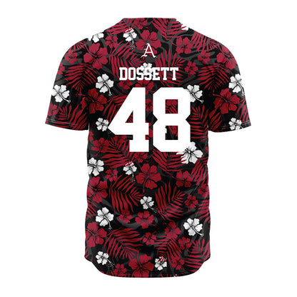 Arkansas - NCAA Baseball : Cooper Dossett - Red Jersey-1