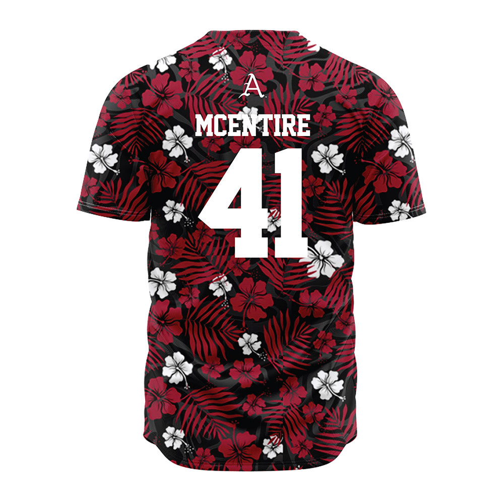Arkansas - NCAA Baseball : Will McEntire - Red Jersey-1