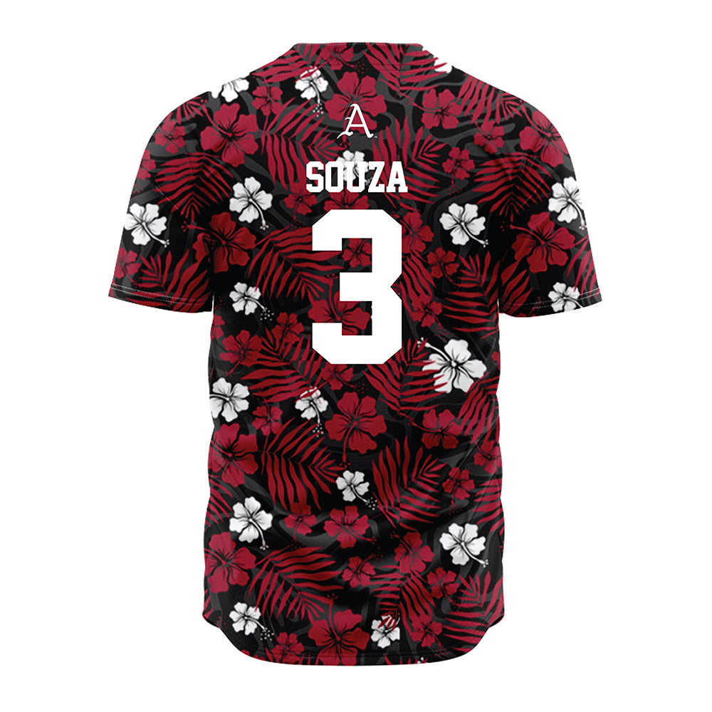 Arkansas - NCAA Baseball : Nolan Souza - Red Jersey-1