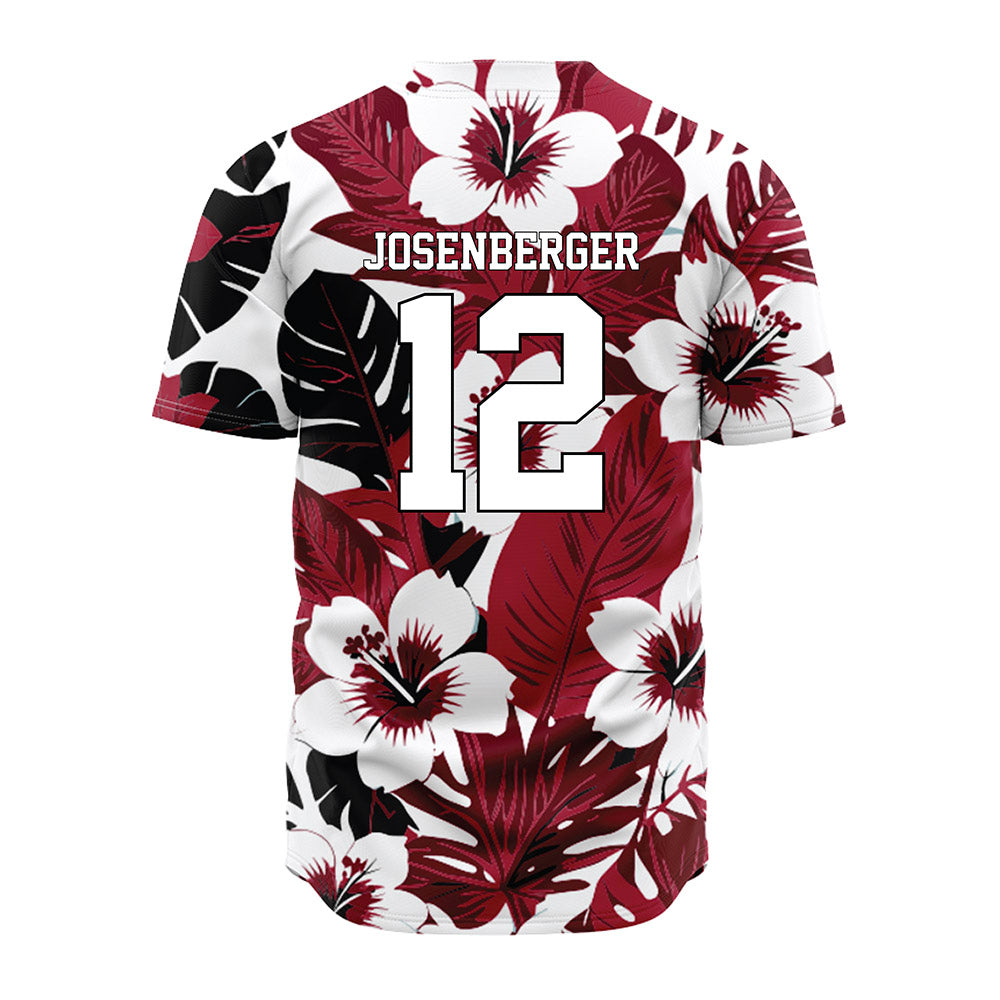 Arkansas - NCAA Baseball : Tavian Josenberger - Aloha Jersey-1