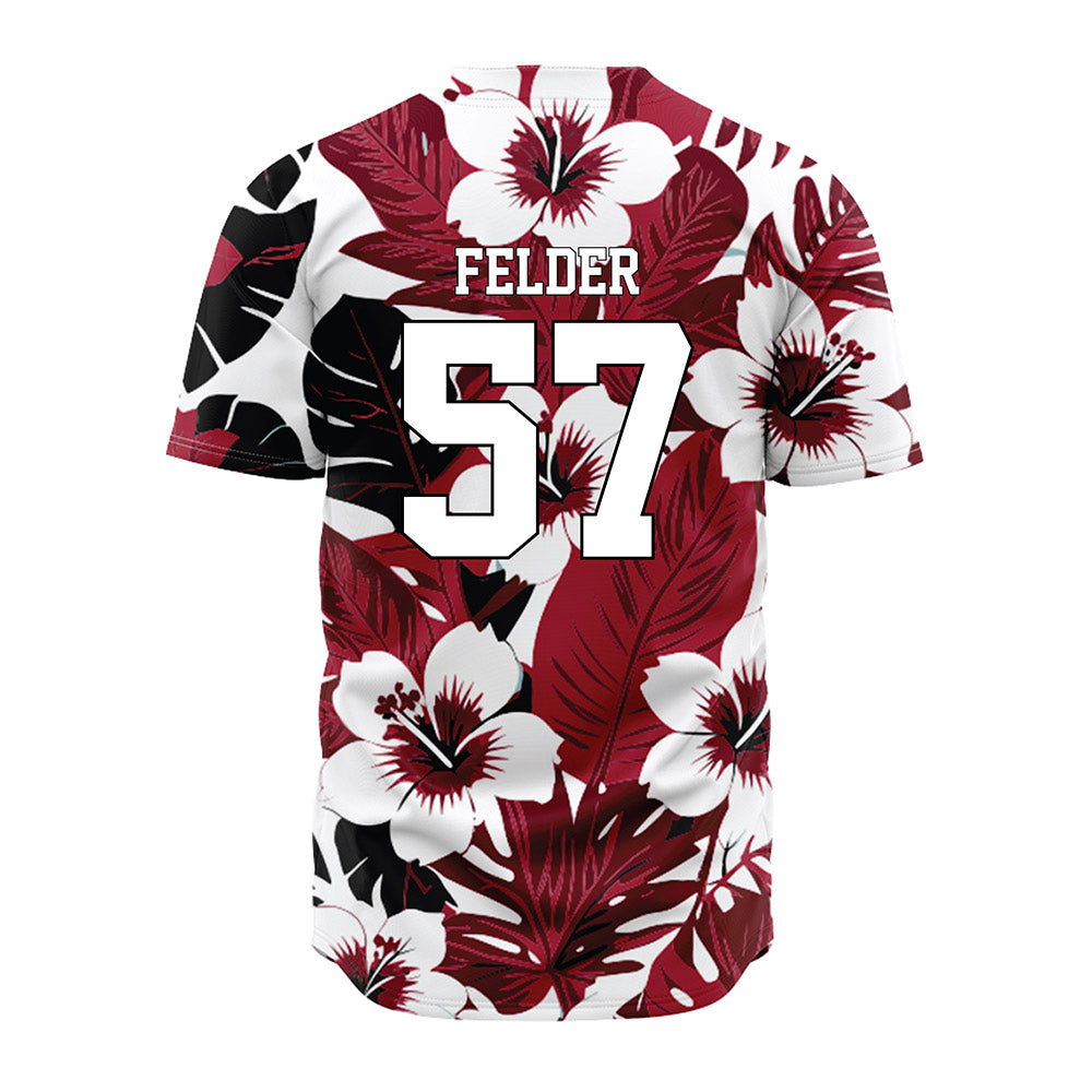 Arkansas - NCAA Baseball : Ross Felder - Aloha Jersey-1