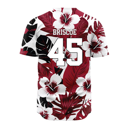 Arkansas - NCAA Baseball : Tye Briscoe - Aloha Jersey-1