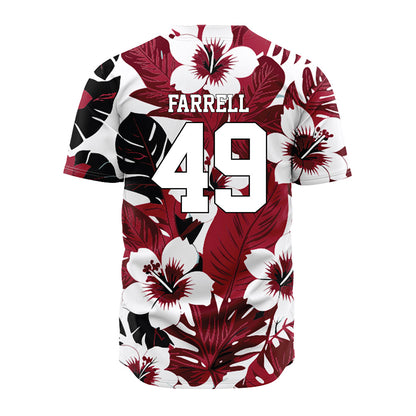 Arkansas - NCAA Baseball : Jackson Farrell - Aloha Jersey-1