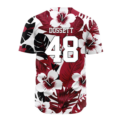 Arkansas - NCAA Baseball : Cooper Dossett - Aloha Jersey-1