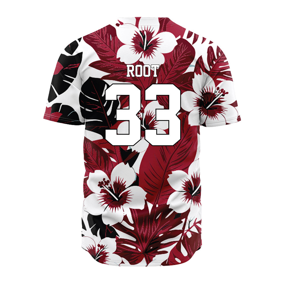 Arkansas - NCAA Baseball : Zach Root - Aloha Jersey-1