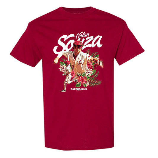 Arkansas - NCAA Baseball : Nolan Souza - T-Shirt-0