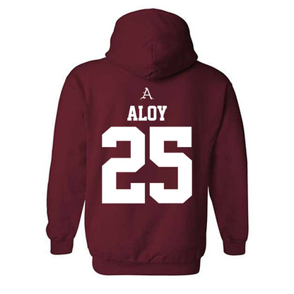 Arkansas - NCAA Baseball : Kuhio Aloy - Classic Fashion Shersey Hooded Sweatshirt-1