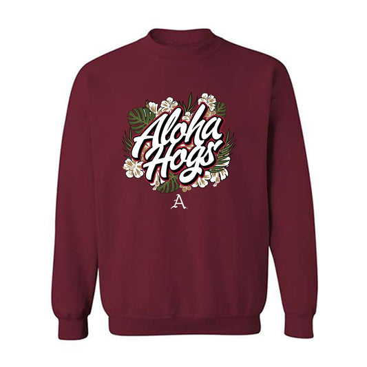 Arkansas - NCAA Baseball : Kuhio Aloy - Classic Fashion Shersey Crewneck Sweatshirt-0