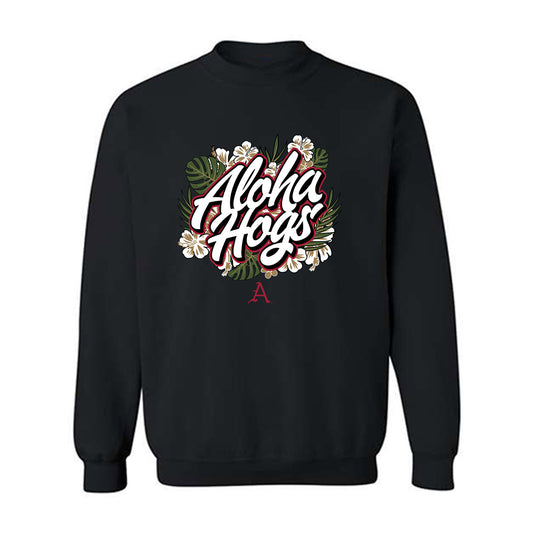 Arkansas - NCAA Baseball : Kuhio Aloy - Crewneck Sweatshirt-0